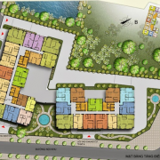 mặt bằng tổng quan chung cư hateco xuân phương